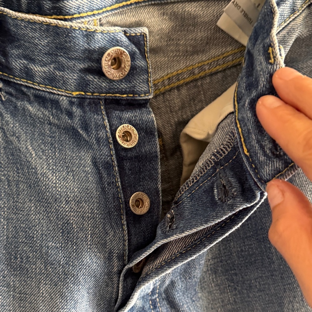 Women's Chimala Blue Cropped Jeans 28 - Picture 3 of 6